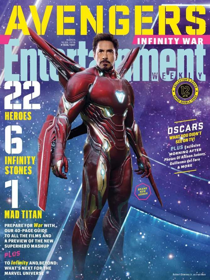 Iron Man Entertainment Weekly Cover