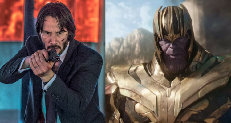 John Wick and Thanos