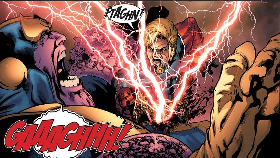 Lord Mar-Vell vs Thanos