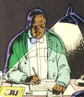 Malcolm Long in "Watchmen" - Art by Dave Gibbons - DC Comics