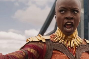 Danai Gurira as Okoye in Black Panther - Marvel Studios and Disney