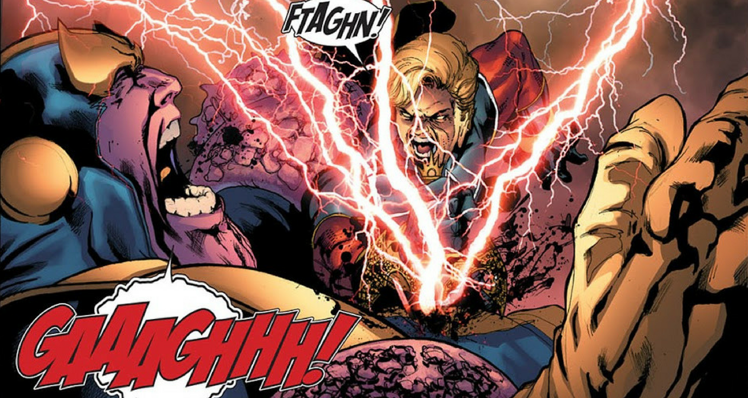 Lord Mar-Vell vs Thanos