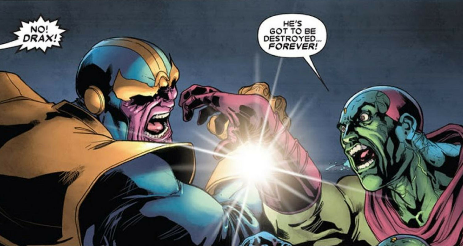 Thanos vs Drax