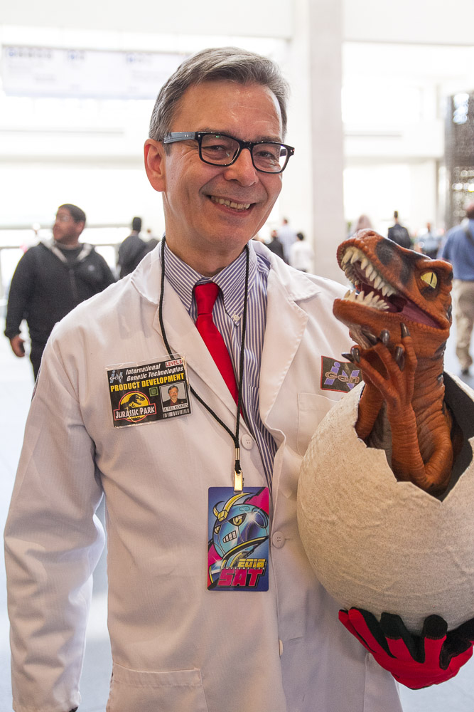 Jurassic Park scientist