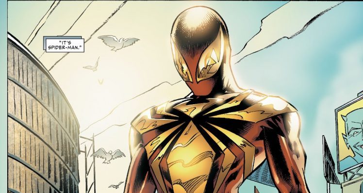 Iron Spider-Man suit