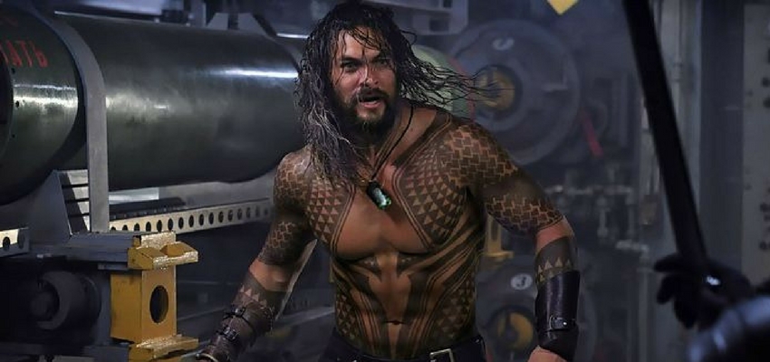 Jason Momoa in "Aquaman" - dir. James Wan - Warner Bros.