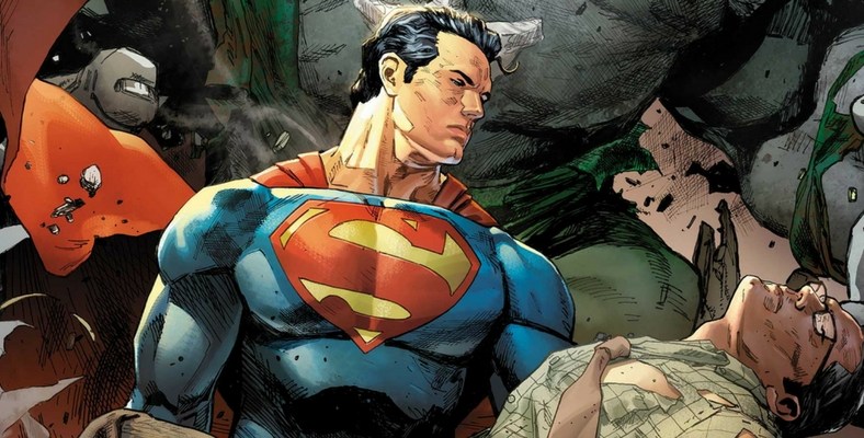 Superman in "Trinity" - Art by Clay Mann - DC Comics