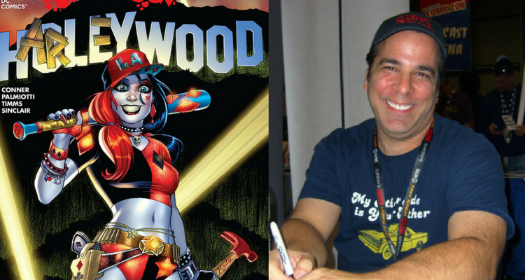 Jimmy Palmiotti and Harley Quinn