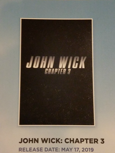 John Wick: Chapter 3 Promo Poster