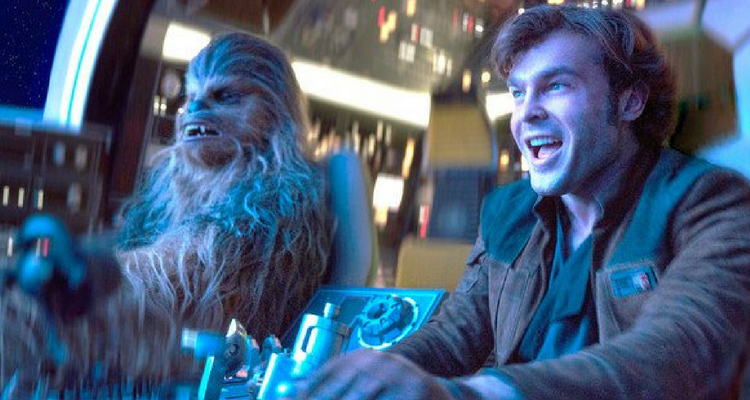 Han Solo and Chewbacca