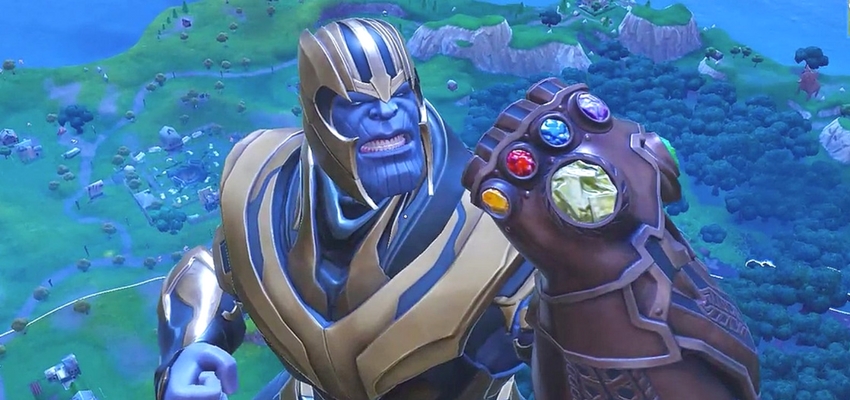 Thanos in Fortnite: Battle Royale - Epic Games