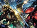 Aquaman and Black Manta - Art by Ivan Reis - DC Comics