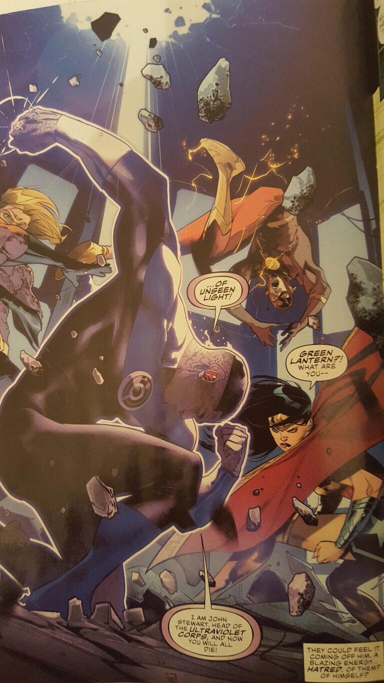 DC Comics Unveils The Ultraviolet Corps' Oath and Their New Leader