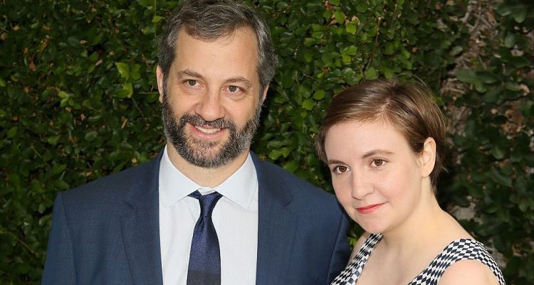 Judd Apatow and Lena Dunham