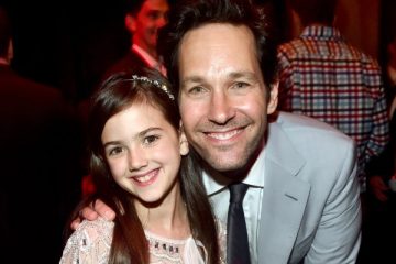 Abby Ryder Fortson and Paul Rudd