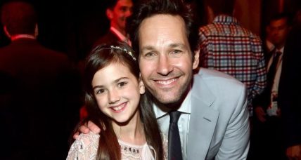 Abby Ryder Fortson and Paul Rudd