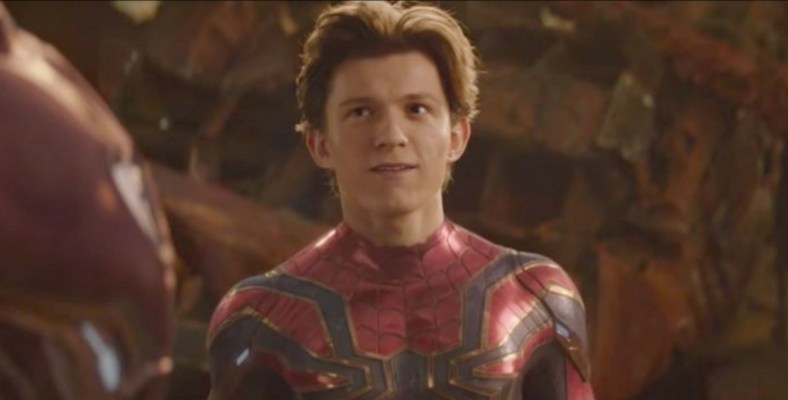 Tom Holland in "The Avengers: Infinity War" - Marvel Studios