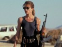 Linda Hamilton as Sarah Connor in "Terminator 2" - TriStar Pictures