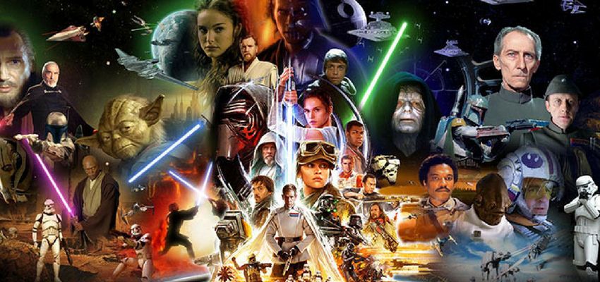 Star Wars: Montage Poster - Lucasfilm and Disney