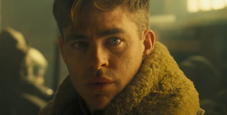 Chris Pine as Steve Trevor in "Wonder Woman" - Warner Bros.