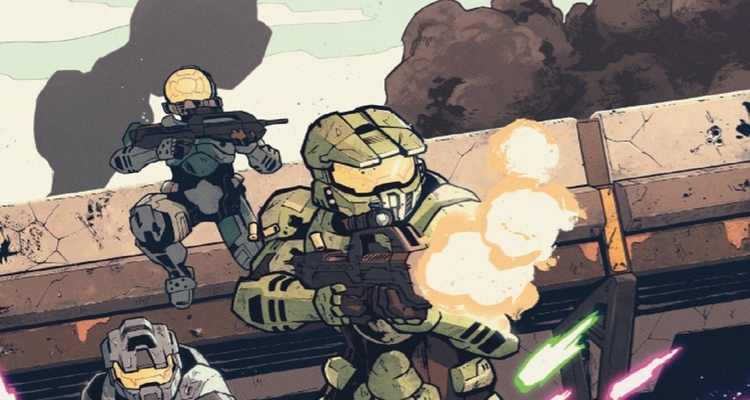 Comic Book Review: Halo: Collateral Damage #1 - Bounding Into Comics