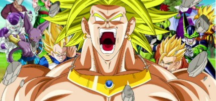 Broly in "Dragon Ball" - Toei Animation