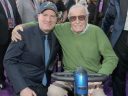 Kevin Feige and Stan Lee