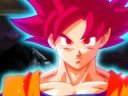 Super Saiyan God Goku in "Dragon Ball Super" - Toei Animation