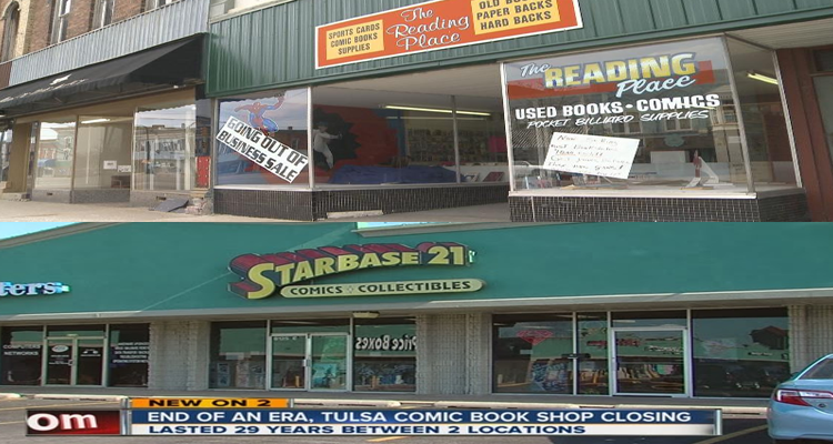 comic book stores closing