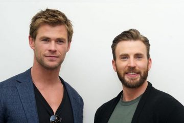 Chris Hemsworth and Chris Evans