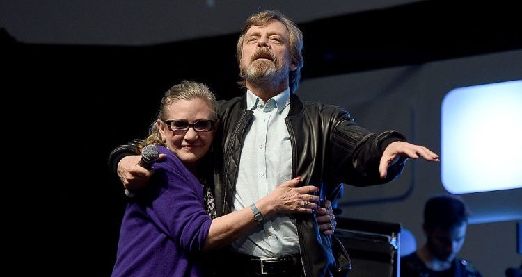 Mark Hamill and Carrie Fisher