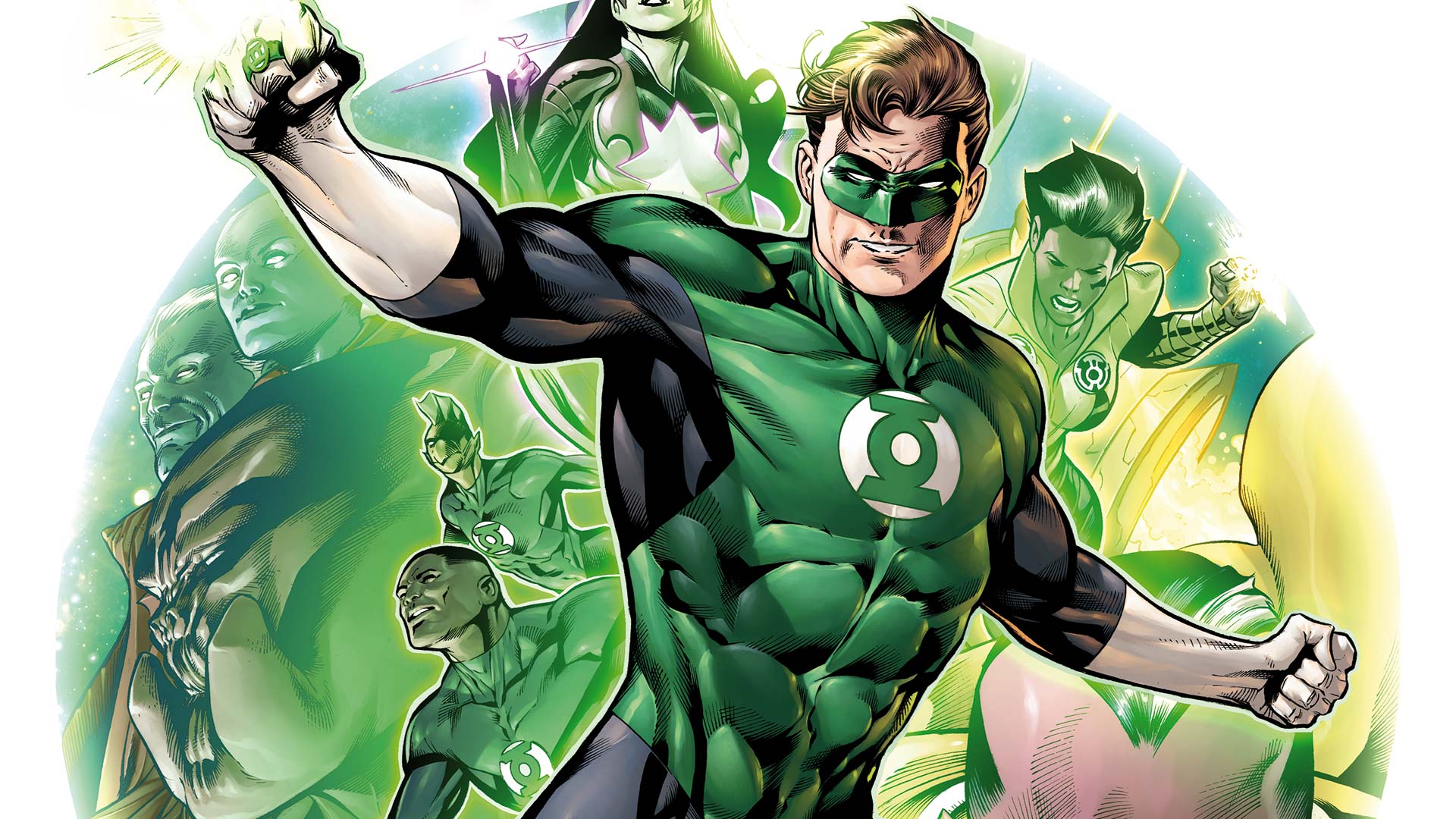 Hal Jordan in "Green Lantern Corps" - DC Comics.