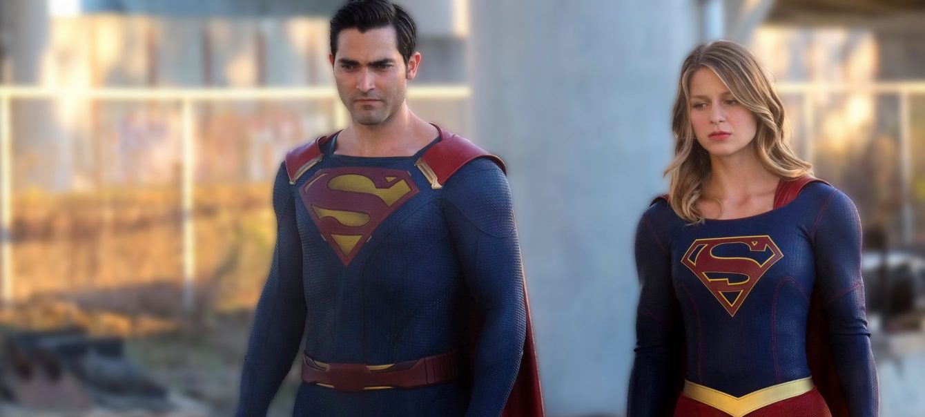 Tyler Hoechlin and Melissa Benoist in "Supergirl" - CW