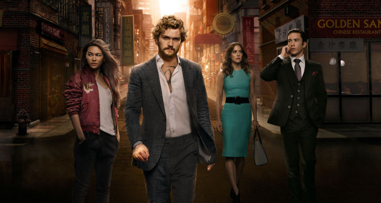 Iron Fist: Jessica Stroup, Tom Pelphrey, Jessica Henwick, Rosario Dawson,  and Finn Jones