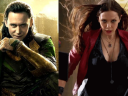 Loki and Scarlet Witch