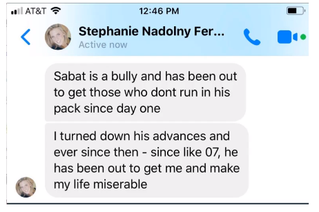 Dragon Ball Voice Actor Chris Sabat Accused of Abusive Behavior and Exchanging Roles for Sexual Favors - Stephanie Nadolny Direct Message