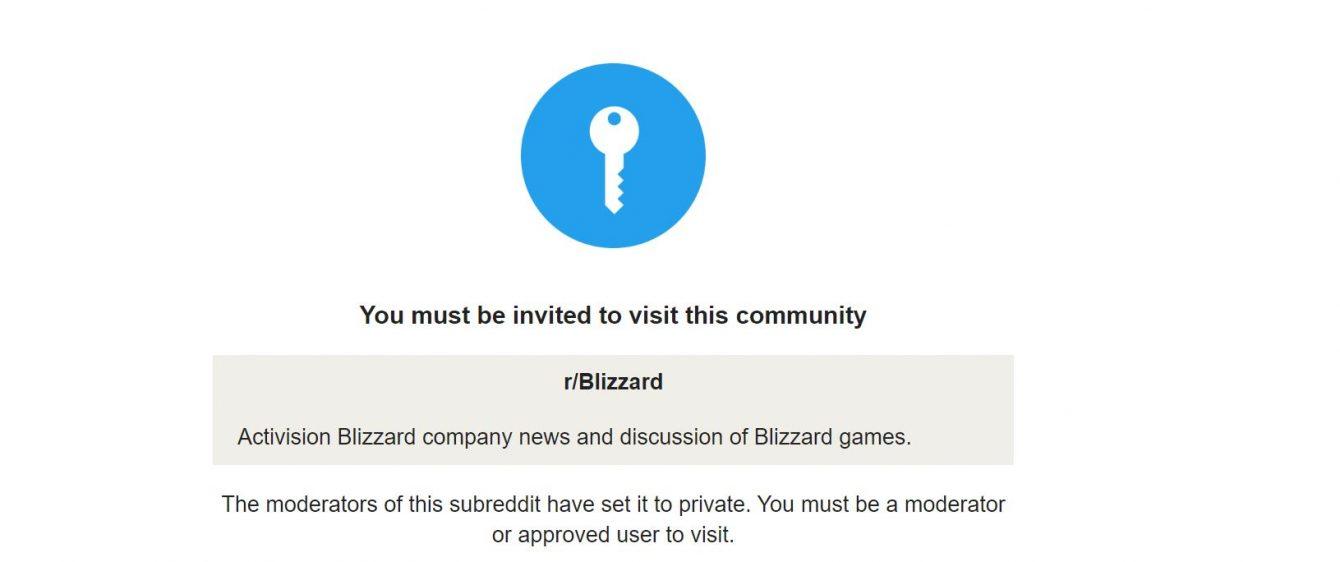 Blizzard Subreddit