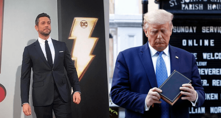 Zachary Levi Donald Trump