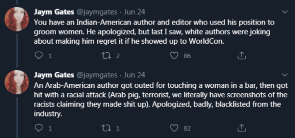 Fiction Author Jaym Gates Accuses Former Star Wars Author Chuck Wendig “Stomped All Over Women to Prove He’s the Best Feminist”
