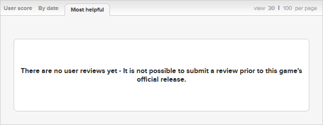 Re: Encouragement to leave a user score review on Metacritic - Answer HQ