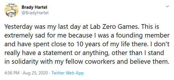 Several Staff Members Leave Skullgirls Studio Lab Zero Games Over Lead Designer Mike Zaimont’s Alleged Behavior