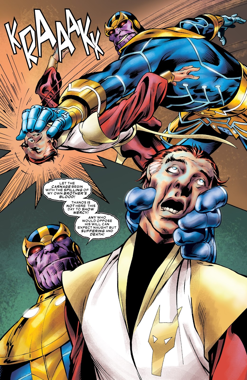 Who is Marvel's Starfox? Thanos' Eternal Brother Explained