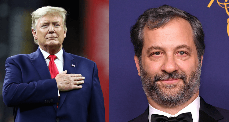 Donald Trump and Judd Apatow