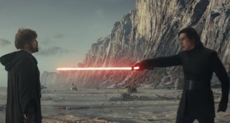 Kylo Ren vs Luke Skywalker