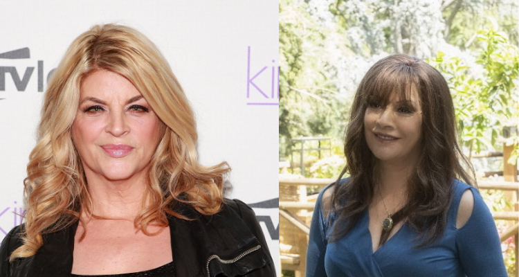 Kirstie Alley and Marina Sirtis