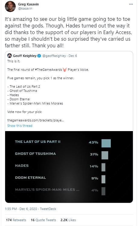 Neil Druckmann, the VICE PRESIDENT and DIRECTOR for Naughty Dog actually  wrote this tweet. It's mind boggling how this man still has his job. To  even SUGGEST for someone you don't know