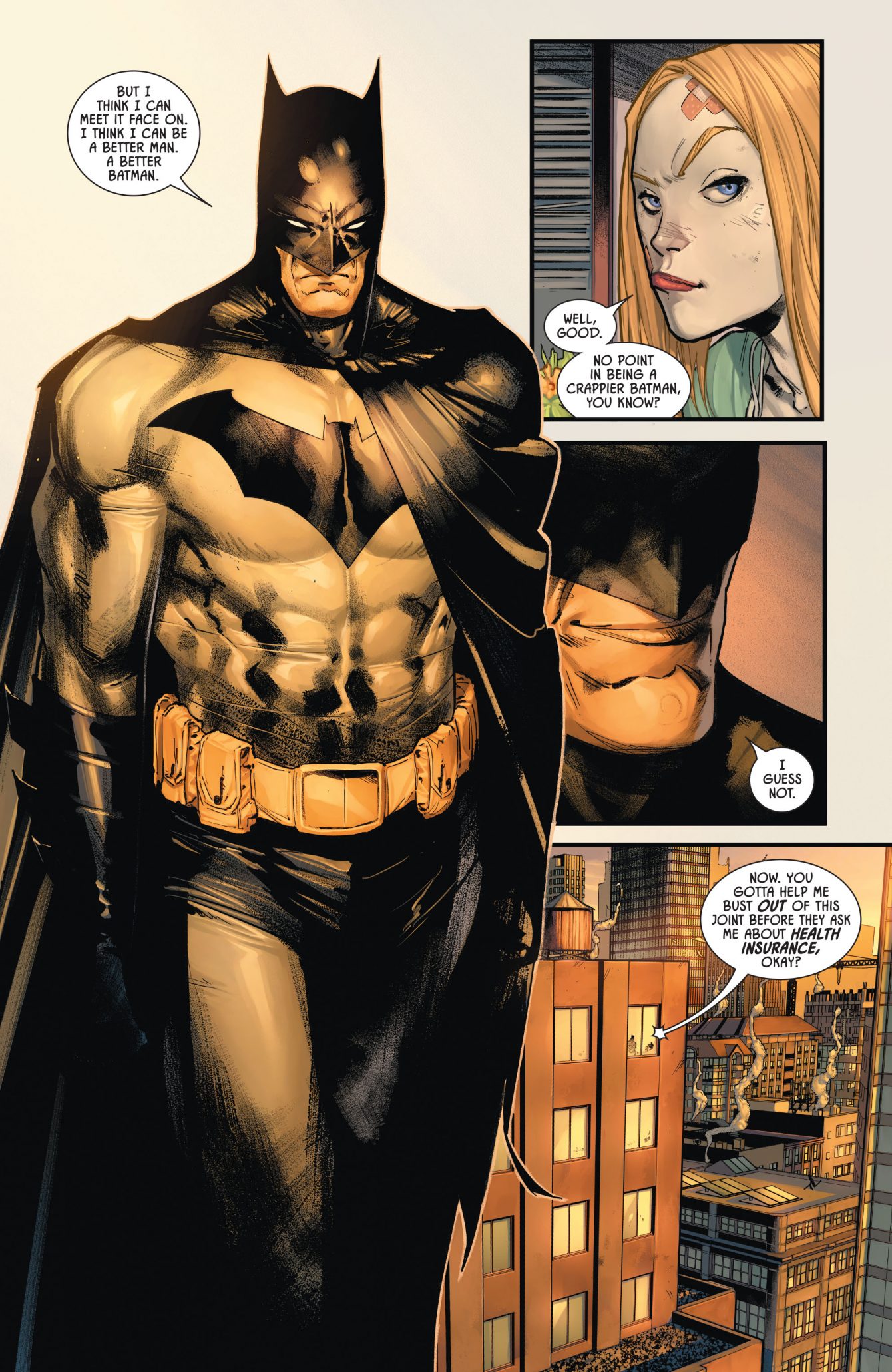 How rich is Batman? In DC's new Batman #101, he's entirely broke