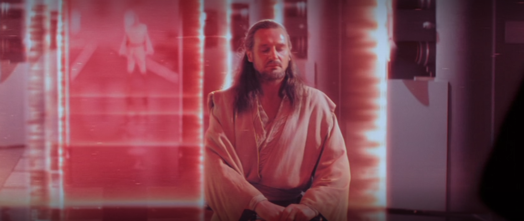 Qui-Gon Jinn Voiced By Liam Neeson And His Son!