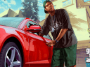 Promo art for Grand Theft Auto V, Rockstar Games