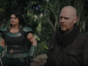 Bill Burr and Gina Carano